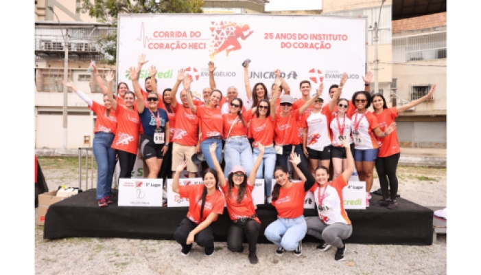 HECI realizou a 1ª Corrida e Caminhada do Coração