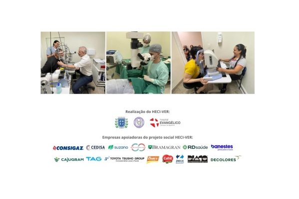 HECI-VER realiza cirurgias, consultas e exames e transforma a vida de idosos